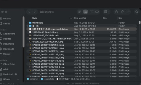 Finder window preview